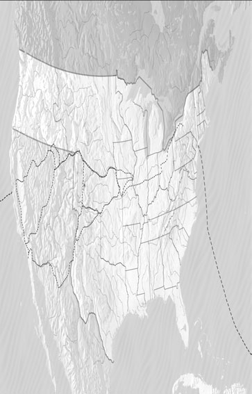 Karte 3: Der Zug der Kirche nach Westen 14 Mijl TERRITORIUM OREGON 0 100 200 300 400 13 12 Großer Salzsee 15 M E X I K O INDIANER- GEBIET North Platte River South Platte River 10 11 Kilometer 9 7 3 4