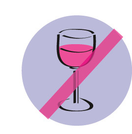 Kernaussage zu Alkohol Schwangere sollen Alkohol meiden.