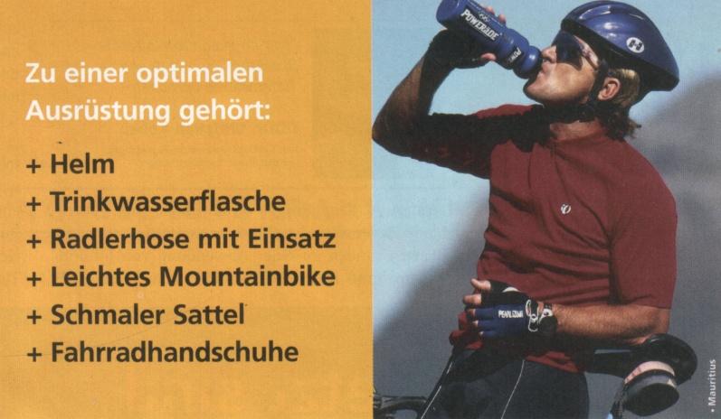 GESUNDHEIT WELLNESS (aus FORUM GESUNDHEIT) Knapp 600.000 Österreicher schwingen sich mehr oder weniger regelmäßig aufs Mountainbike. Es gilt als schnelle Alternative zum Bergwandern.