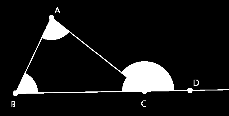 Euklids Proposition I.31: Gegeben ist eine Gerade g und ein Punkt A.