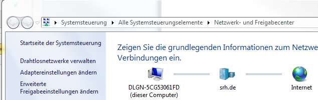 1. Windows 7 Wenn auf Ihrem Rechner das Betriebssystem Windows 7 oder älter installiert ist, müssen Sie das Wlan manuell einrichten. 1.1. Manuelle Einrichtung wlanfh1x unter Windows 7 Klicken Sie mit