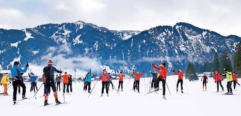 Skilanglauf 7. bis 9. Januar 07 www.ski-trail.info Langlaufen und Tannheimer Tal das ist schon seit langer Zeit ein unschlagbares Doppel.