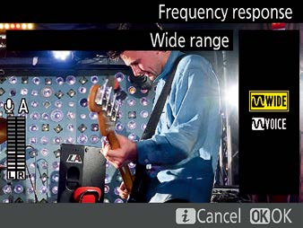 Zeitrafferaufnahme in 4K/UHD Active D-Lighting: weniger Nachbearbeitung erforderlich Hi-Fi-Audioqualität 3.840 x 2.