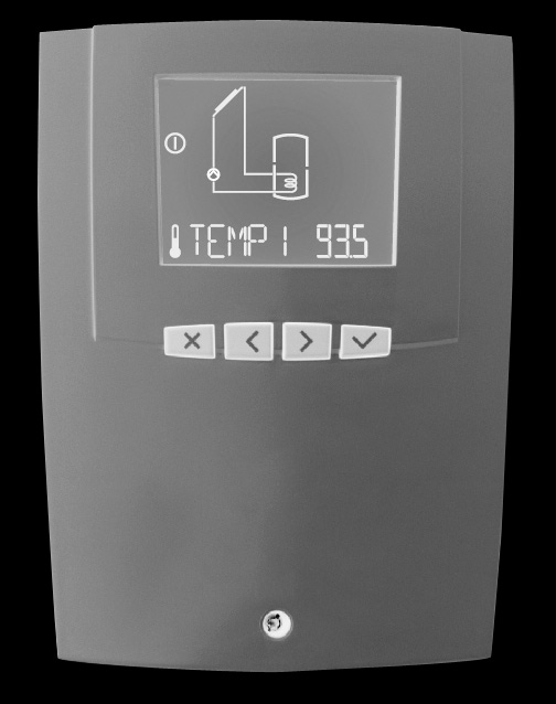 Technische Zusatzinformationen Temperatur - Differenzregler ES 4801 Der Solarregler ES 4801 ist ein Gerät für die Wandmontage zum Einsatz als Temperaturdifferenzregelung, Regelung von einfachen