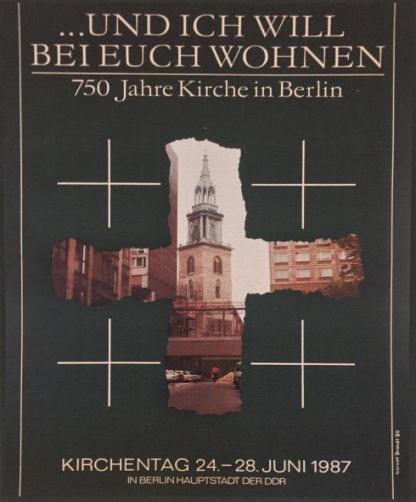 Kirchentage in Berlin 1977 1989 1951 1961 Gottes Wege führen weiter