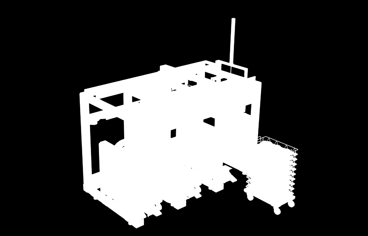 Funktionsweise Die Basisvariante der Palettierzelle von Liebherr verfügt über drei Stapelplätze, die unterschiedlich bestückt werden.