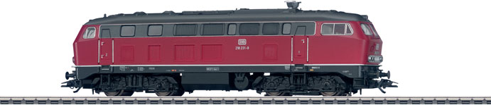 )fehnt4 39180 Diesellokomotive. Vorbild: Mehrzwecklokomotive Baureihe 218 der Deutschen Bundesbahn (DB). Dieselhydraulische Lokomotive mit elektrischer Zugheizung.