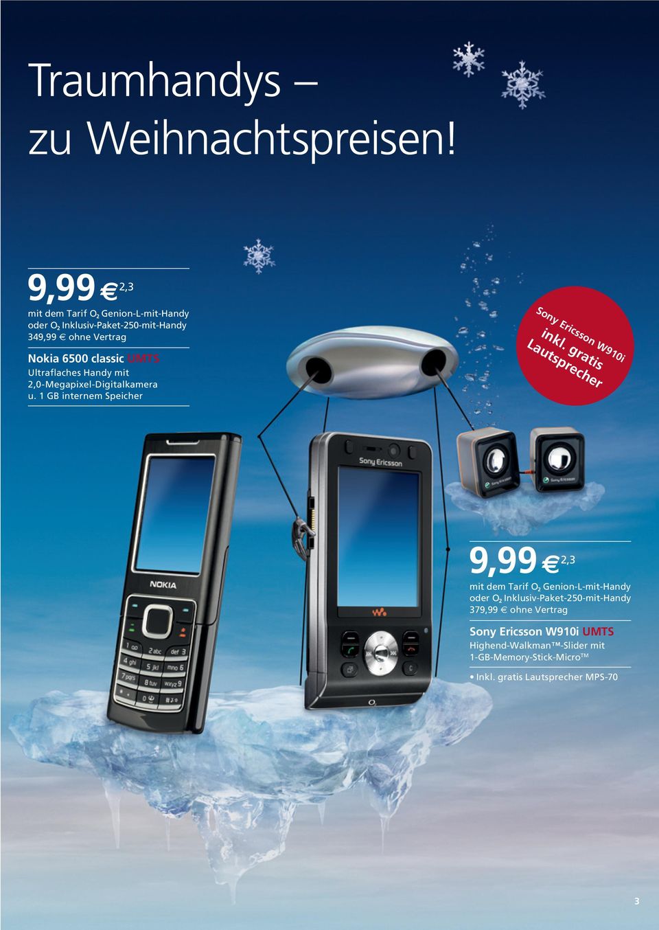 2,0-Megapixel-Digitalkamera u. 1 GB internem Speicher Sony Ericsson W910i inkl.