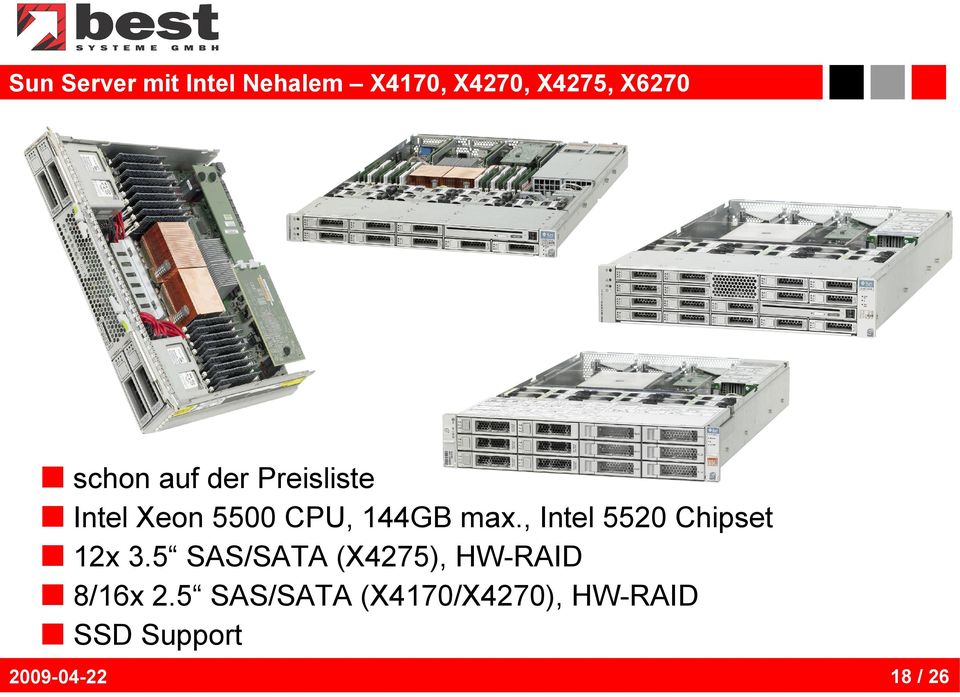 , Intel 5520 Chipset 12x 3.