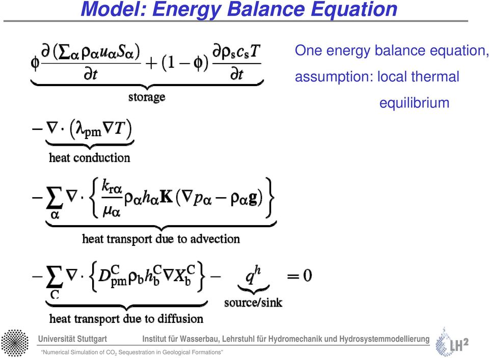 balance equation,