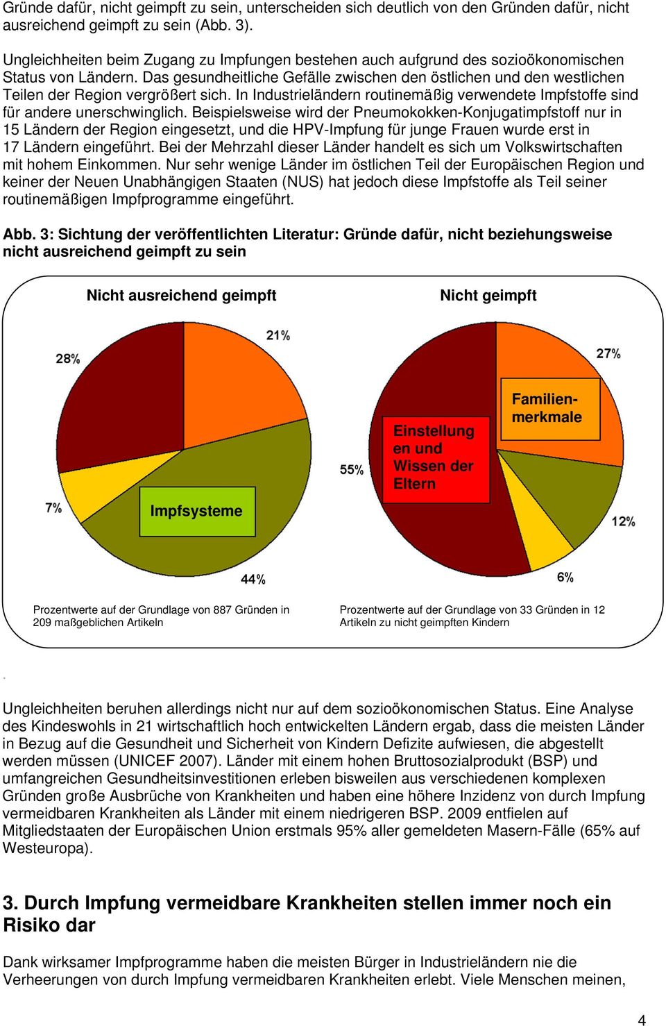 Das gesundheitliche Gefälle zwischen den östlichen und den westlichen Teilen der Region vergrößert sich. In Industrieländern routinemäßig verwendete Impfstoffe sind für andere unerschwinglich.