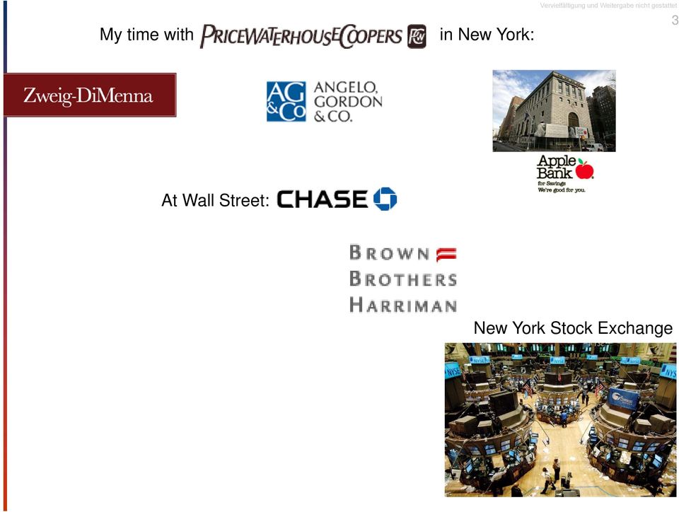 Wall Street: New
