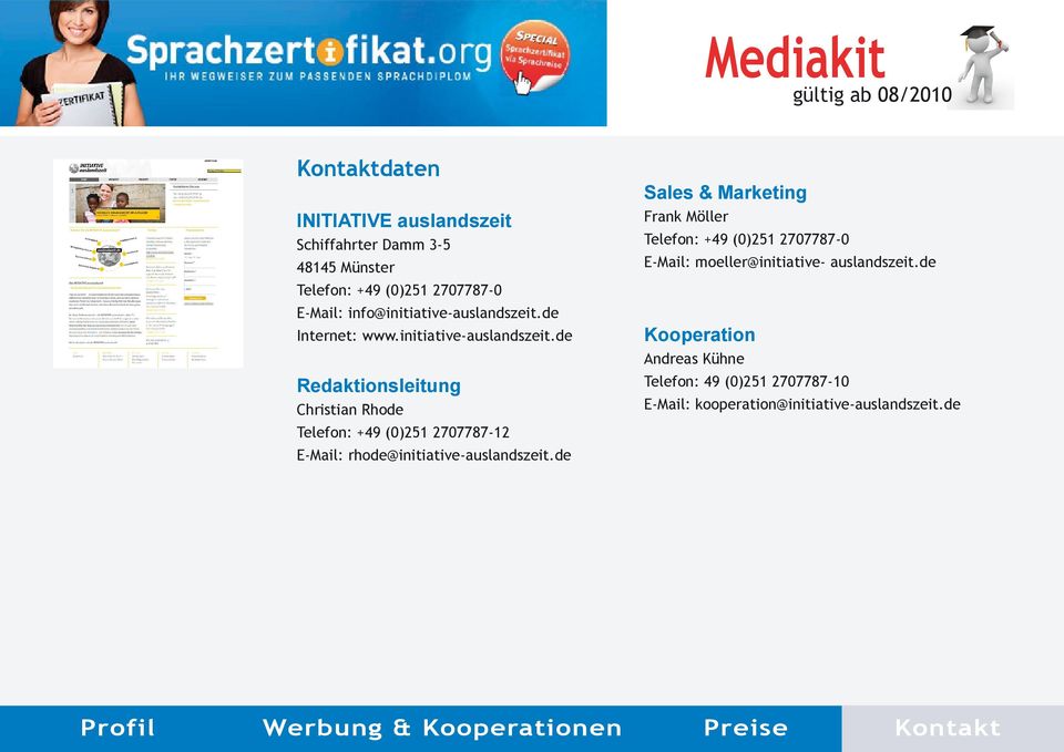 de Internet: www.initiative-auslandszeit.