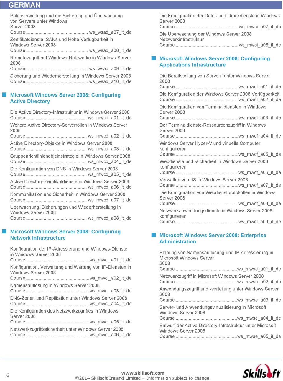 .. ws_wsad_a10_it_de Microsoft Windows Server 2008 Configuring Active Directory Die Active Directory-Infrastruktur in Windows Server 2008 Course.