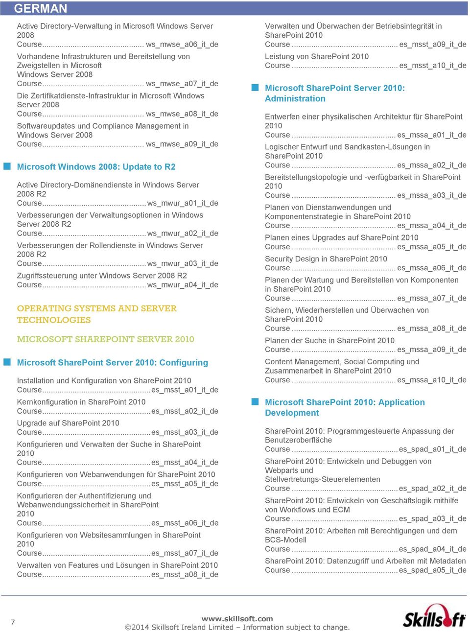 .. ws_mwse_a09_it_de Microsoft Windows 2008 Update to R2 Active Directory-Domänendienste in Windows Server 2008 R2 Course.