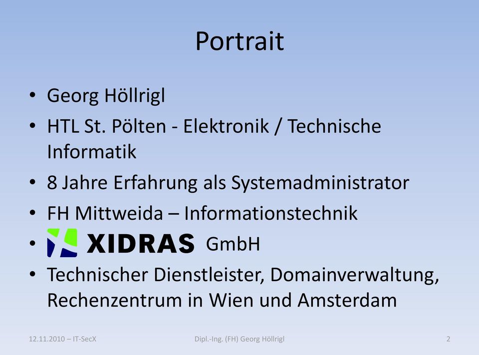 Systemadministrator FH Mittweida Informationstechnik GmbH Technischer