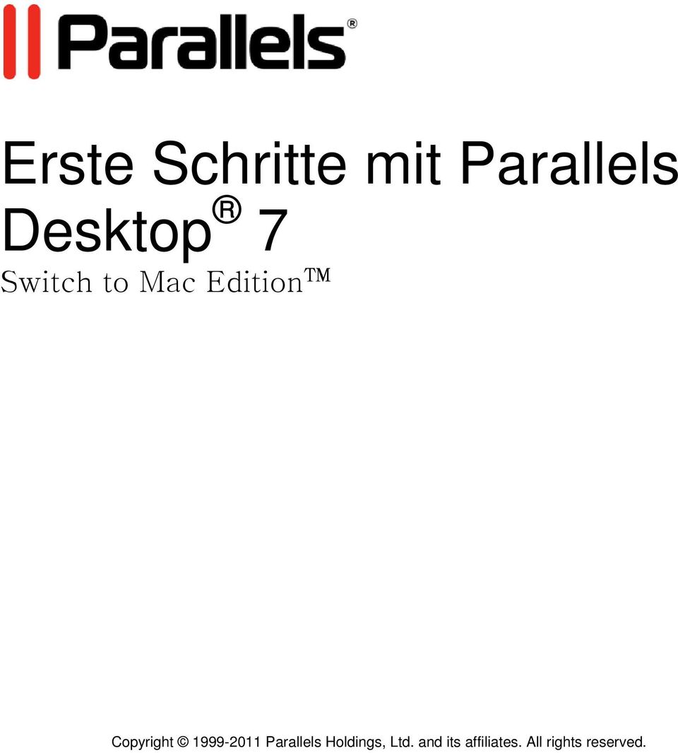 1999-2011 Parallels Holdings, Ltd.