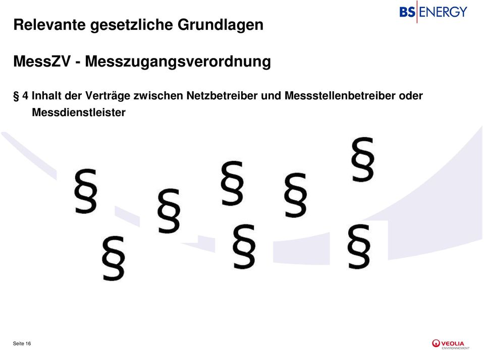 Verträge zwischen Netzbetreiber und