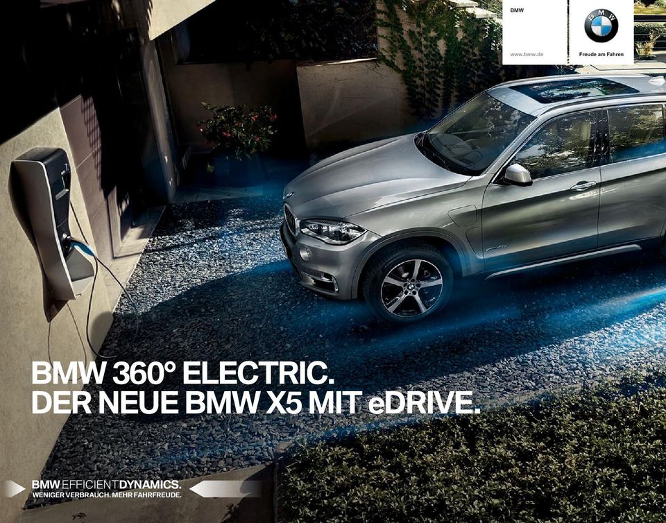DER NEUE BMW X MIT edrive.