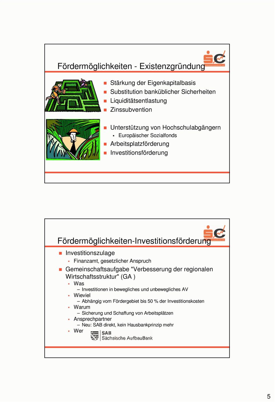 gesetzlicher Anspruch Gemeinschaftsaufgabe "Verbesserung der regionalen Wirtschaftsstruktur" (GA ) Was Investitionen in bewegliches und unbewegliches AV Wieviel