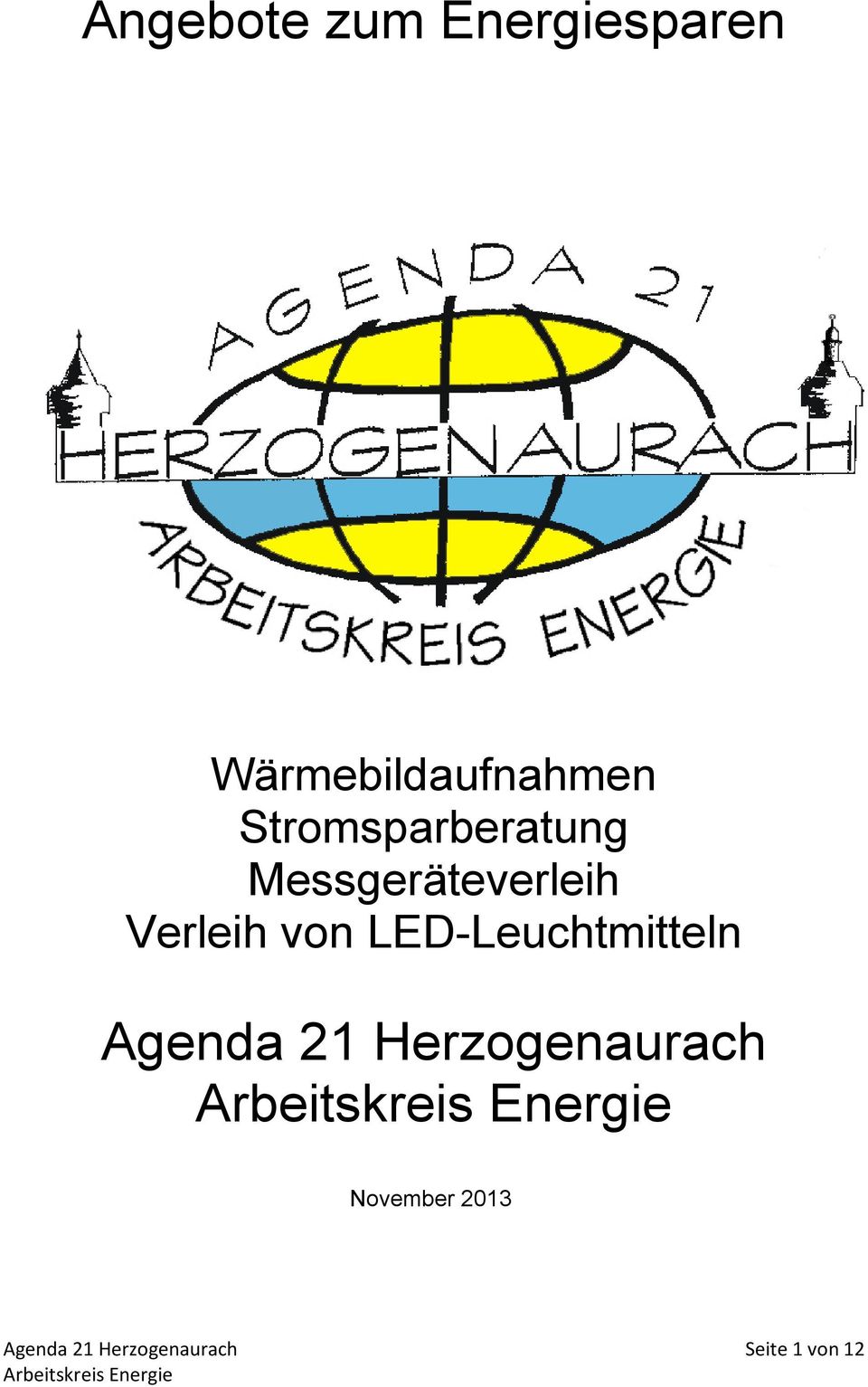 LED-Leuchtmitteln Agenda 21 Herzogenaurach