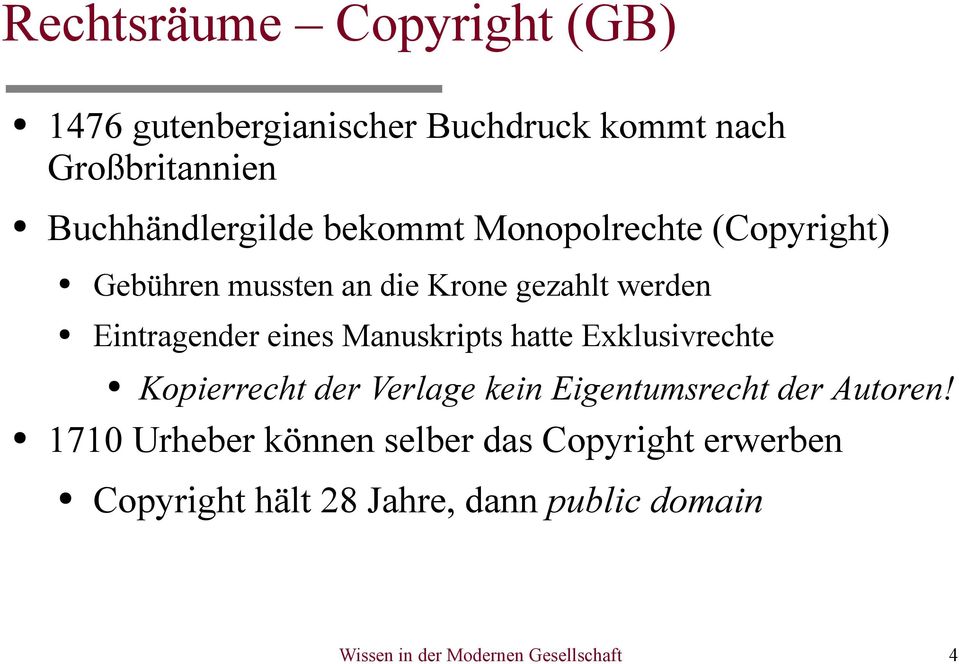 Manuskripts hatte Exklusivrechte Kopierrecht der Verlage kein Eigentumsrecht der Autoren!