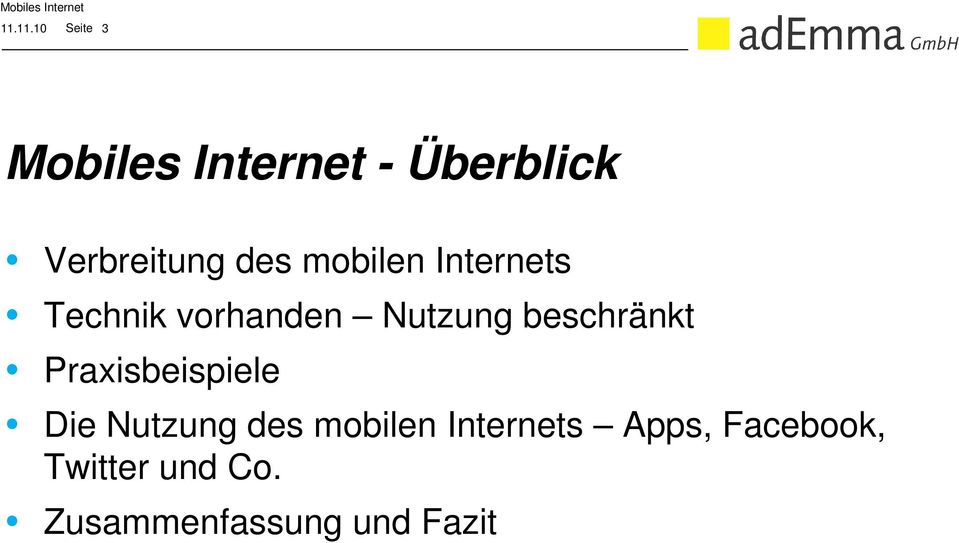 beschränkt Praxisbeispiele Die Nutzung des mobilen