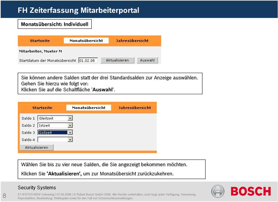 Gehen Sie hierzu wie folgt vor: Klicken Sie auf die Schaltfläche 'Auswahl'.