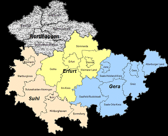 Arbeitsgerichte in Thüringen