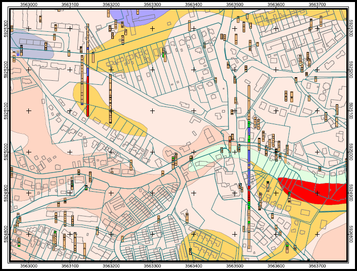 9 Geologische Karte von Hamburg 1 : 5 000 (wird regelmäßig aktualisiert) Die Geologische Karte von Hamburg 1 : 5 000 liefert detaillierte Informationen zur Verbreitung, Beschaffenheit und Abfolge von