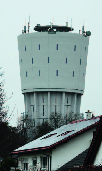 Hatten bei Oldenburg Hatzenbühl Wasserwerk Sandkrug Wasserturm Beschichtung der Reaktionskammern I+II MC-RIM PW 10 Instandsetzung der Außenflächen Nafufill KM 250, Nafufill KM 103, EmceColor-flex