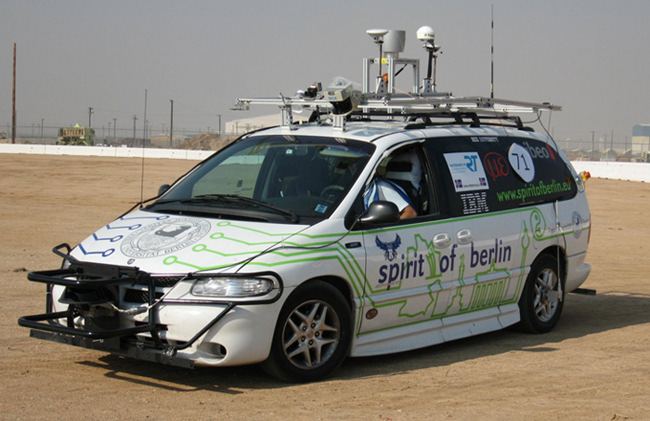 Autonome Autos - DARPA Grand Challenge Gewinner 2007: 1.) Team Tartan Racing (Carnegie Mellen Universität) 2.
