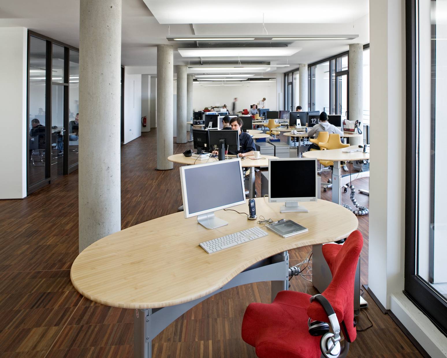 Unser Ziel ist es lebendige Büroräume zu schaffen: