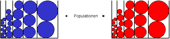 7. Bestimmung der Prüfverteilung Die Prüfverteilung zeigt, wie die Prüfgrösse unter der Annahme der Gültigkeit der Arbeitshypothese H0, d.h. bei einer identischen zentralen Tendenz in den Populationen verteilt ist.