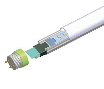 2.1 LEDRöhre T8 VDE BASELine Die VDE geprüften und zertifizierten InnoGreen LEDRöhren T8 VDE BASELine werden als RetrofitLösung für den schnellen Austausch herkömmlicher Leuchtmittel vom Typ T8 mit