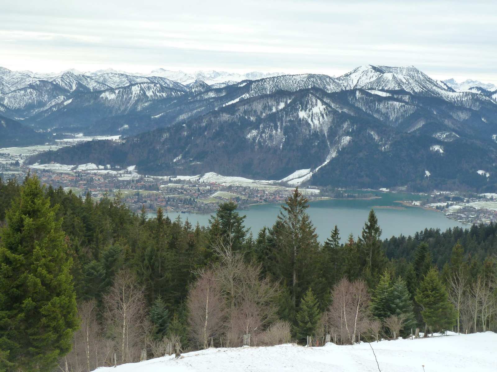 Winterausfahrt der Ortsgruppe Plattenhardt des Schwäbischen Albvereins Tegernsee 30.01. 01.02.