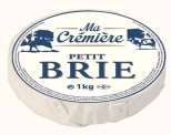 Weichkäse mit Edelschimmelrinde der Klassiker Brietorte "Ma Crémière" ca 3 kg der Praktische "La Brique" Paysan Breton 900 g Art. Nr. F3244 (1 St./Kt) 50% Fett i. Tr. Art. Nr. F3252 (6 St.