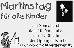November, 13:00-17:00 Uhr, Dorfgemeinschaftshaus Rehmen Samstag, 3. November, 14:00-17:00 Uhr, Gemeinderaum (Kirche) Solkwitz Sonntag, 4.