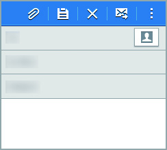Nachrichten und E-Mail Nachrichten versenden Tippen Sie auf dem Anwendungsbildschirm E-Mail an. Tippen Sie unten auf dem Bildschirm auf, um eine Nachricht zu verfassen.