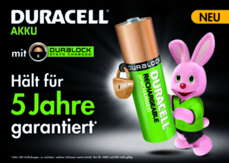 Akkus Das DURACELL Portfolio an wiederaufladbaren Batterien bietet eine Lösung für alle Ihre Bedürfnisse. Die StayCharged 1.