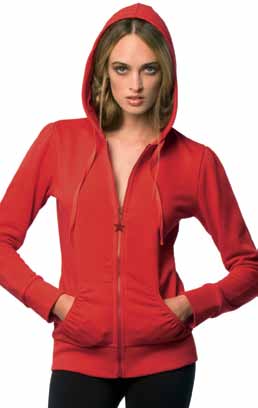 Outerwear Fleece Casuals Sweat-Shirts Polos T-Shirts Ladies w Cat Women Sweat Style BC WW 625 Kapuzensweat mit V-Ausschnitt Raglanärmel mit modischem, sichtbaren Saum Kragen, Ärmel- und Saumbündchen