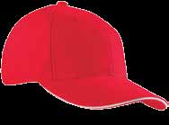 w MB 012 Fisherman Piping Hat Trendiger Hut Paspel an Krempe, teilweise kontrastfarbig 4 Metallösen 8 Ziernähte auf der Krempe Gefüttertes Satinschweißband Größe: S/M = 56 cm / Größe: L/XL = 58 cm ĈВ