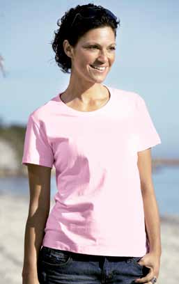 Outerwear Fleece Casuals Sweat-Shirts Polos T-Shirts Ladies w Pink Classic Women Longsleeve T-Shirt Style BC TW 261 Langarm T-Shirt Rundhals Kragen aus identischem Material mit abgesteppten