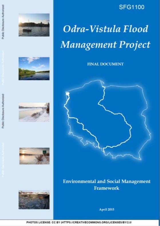Ignoranz Vorwand Hochwasserschutz PL 2015 Odra Vistula Flood Management Project Regulierung der frei fließenden Oder zwischen km 300 und 542 von Wasserstraßenklasse II zu III