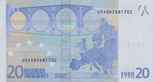 38 39 Sicherheitsmerkmale der kleinen Banknoten der ersten Euro-Banknotenserie (5, 10, 20 Euro) Durchsichtselement Fühlbares Druckbild Sicherheitsmerkmale des 5-Euro-Scheins der zweiten