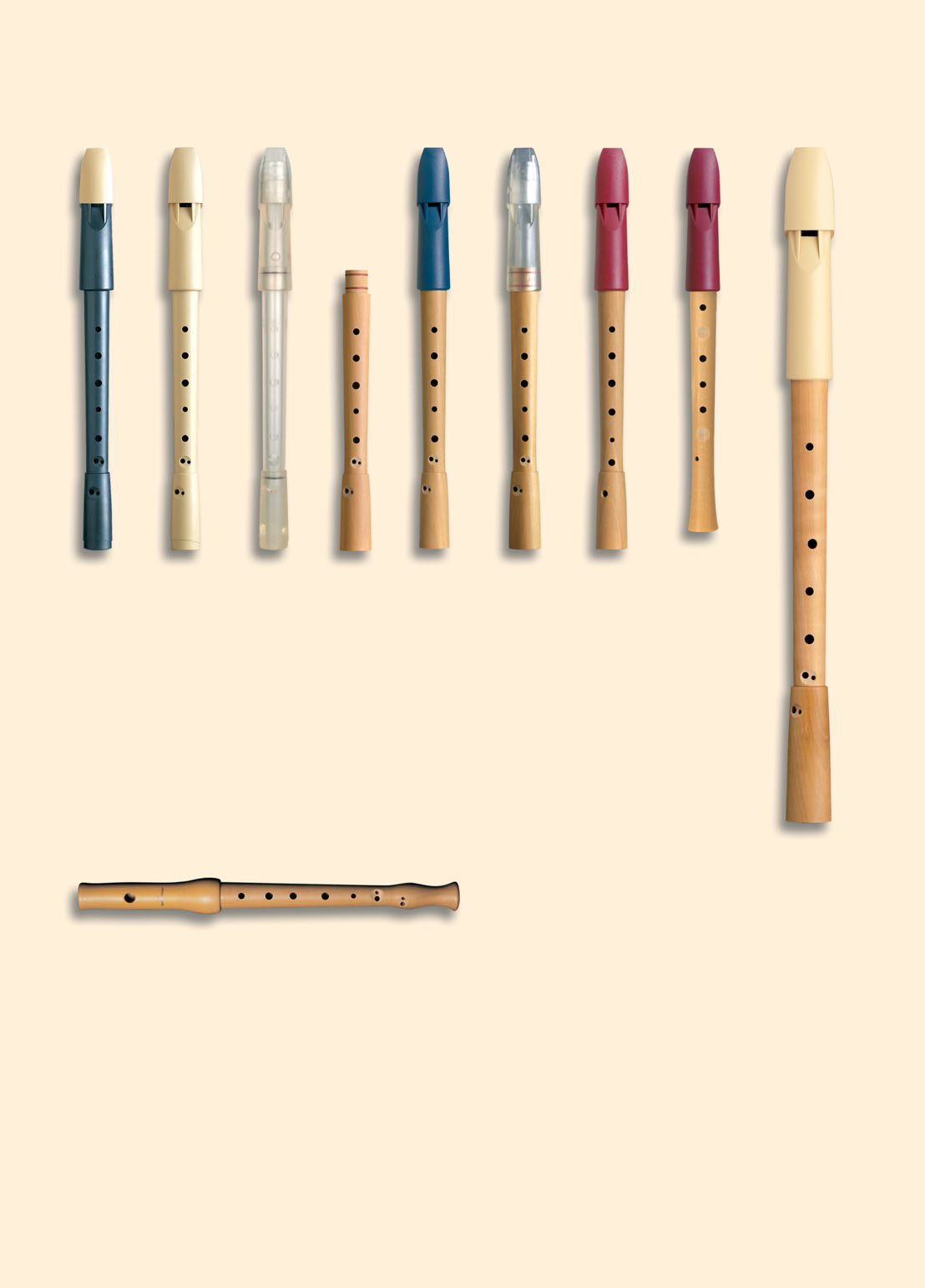 Schulblockflöten (nicht nur) für Anfänger Swing Prima Swing ist erweiterbar mit einem Holzunterteil der Prima-Reihe Prima Penta Tonumfang: d 2, e 2, g 2, a 2, h 2 0505 0705 0605 1054 1064 1073 1095