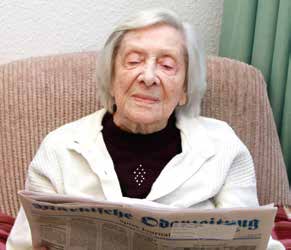 Unsere besonders herzlichen Geburtstagsgrüße gehen an Frau Martha Rädel, die am 9. Februar im DRK-Altenpflegeheim Fürstenwalde ihren 106. Geburtstag feierte. Frau Rädel wurde am 9.