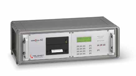 Alarmempfangseinrichtung comxline AE Vorteile einer AE Leistungsmerkmale: Die comxline AE ermöglicht die Anbindung aller wichtigen Kommunikationswege wie wie Ethernet, ISDN oder Funk an Ihren