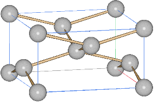 3d) Erläutern Sie in knappen Formulierungen den Zusammenhang zwischen den Festkörperstrukturen der Halogene und einem Übergang von Nichtmetall zum Metall. Be