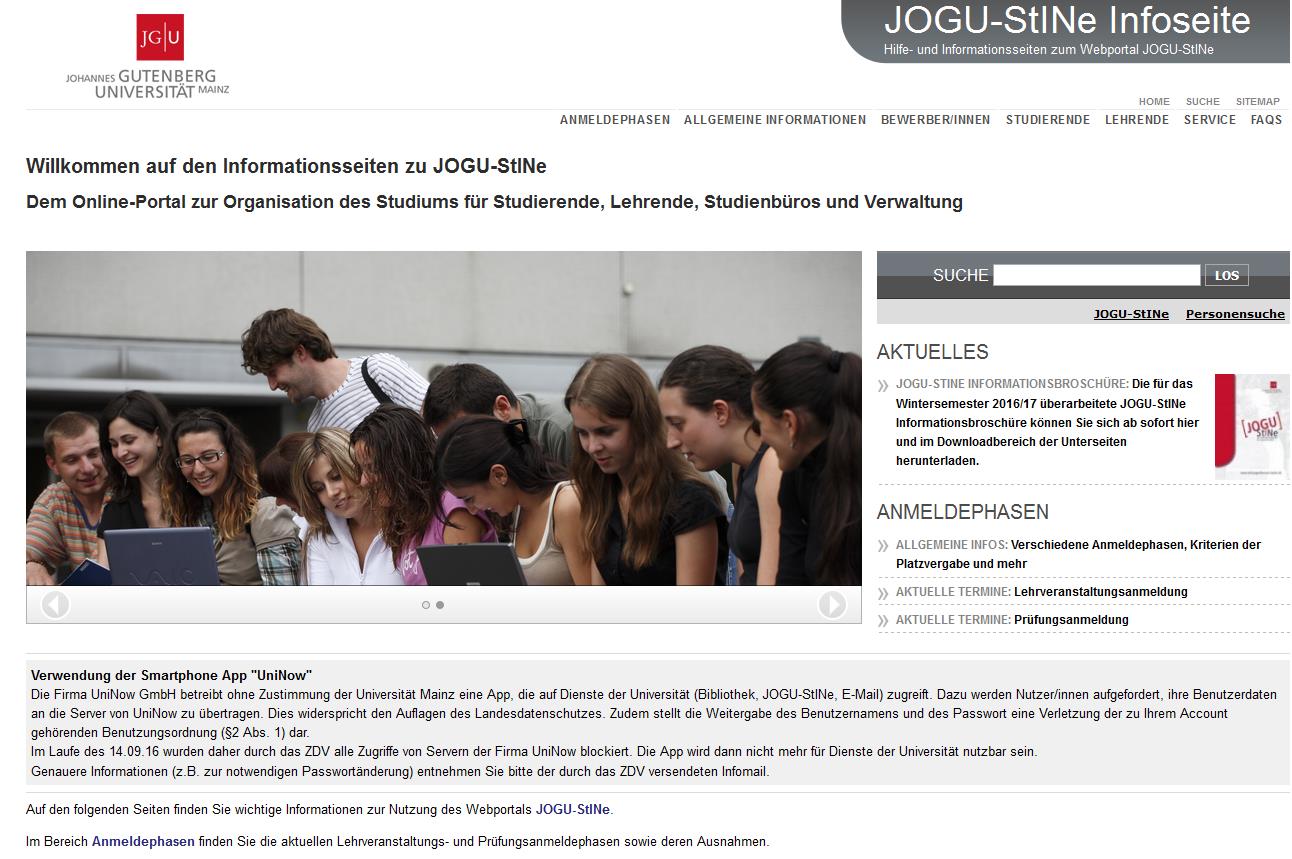 21 Allgemeines: Jogustine http://www.info.jogustine.